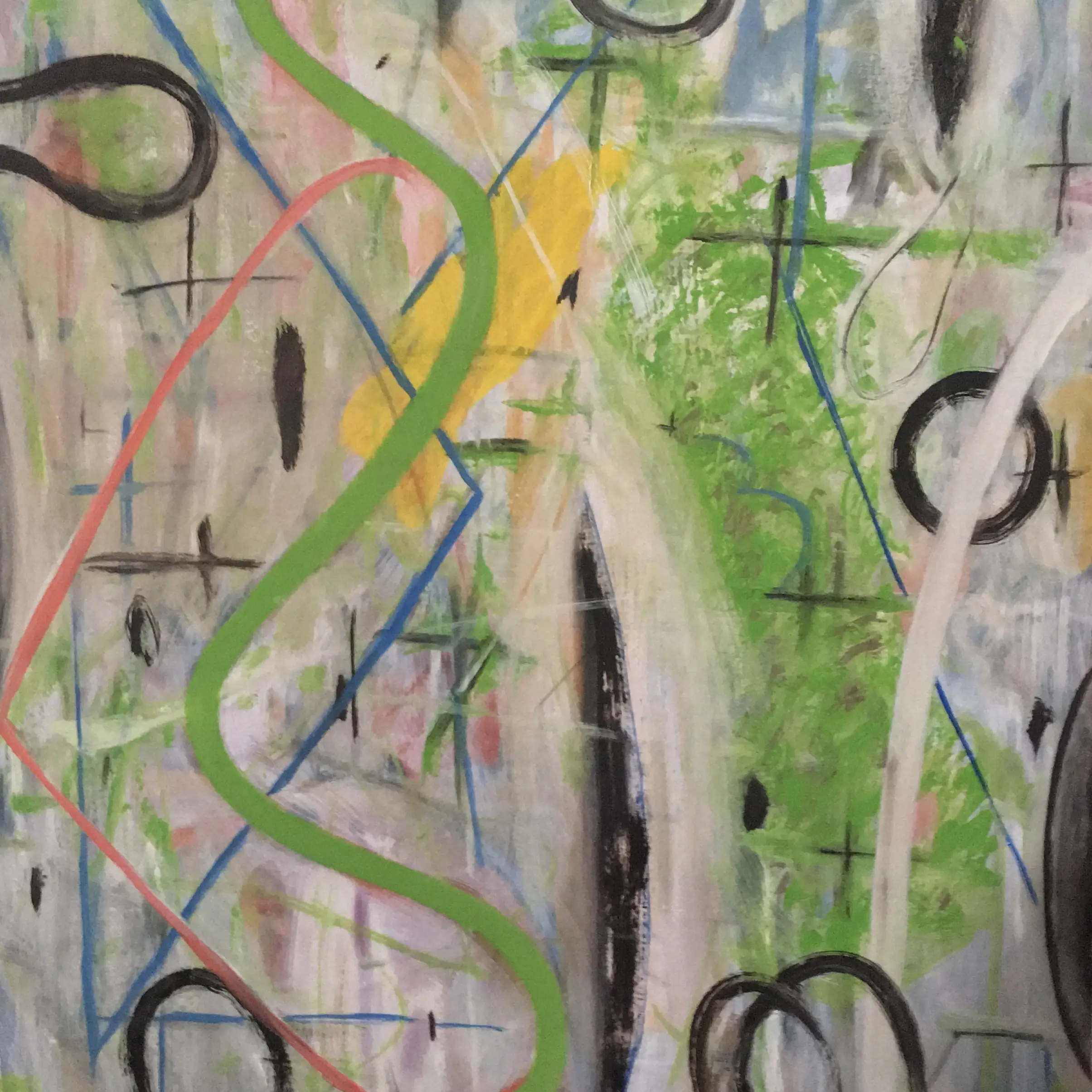 Trunk lines  183x152cm