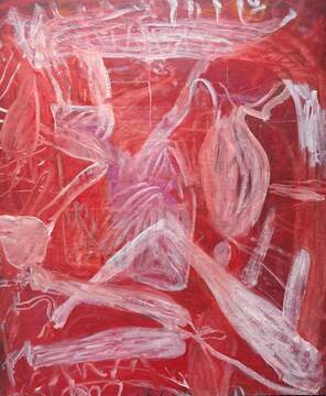 07 Butts N Buns, Bitd N Pieces 198x167cm 2025